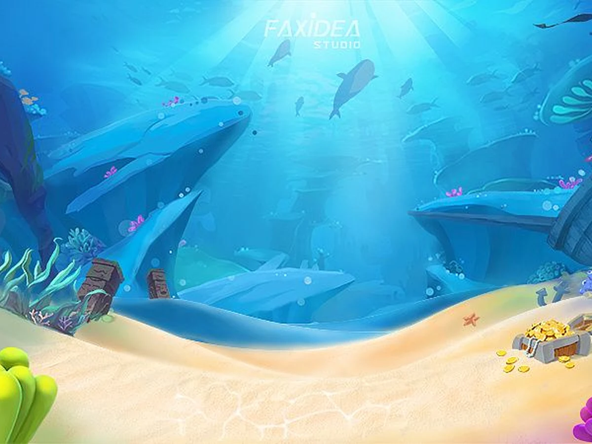 ฉากเกมยิงปลาในหมวดเกมทั้งหมดของ t883